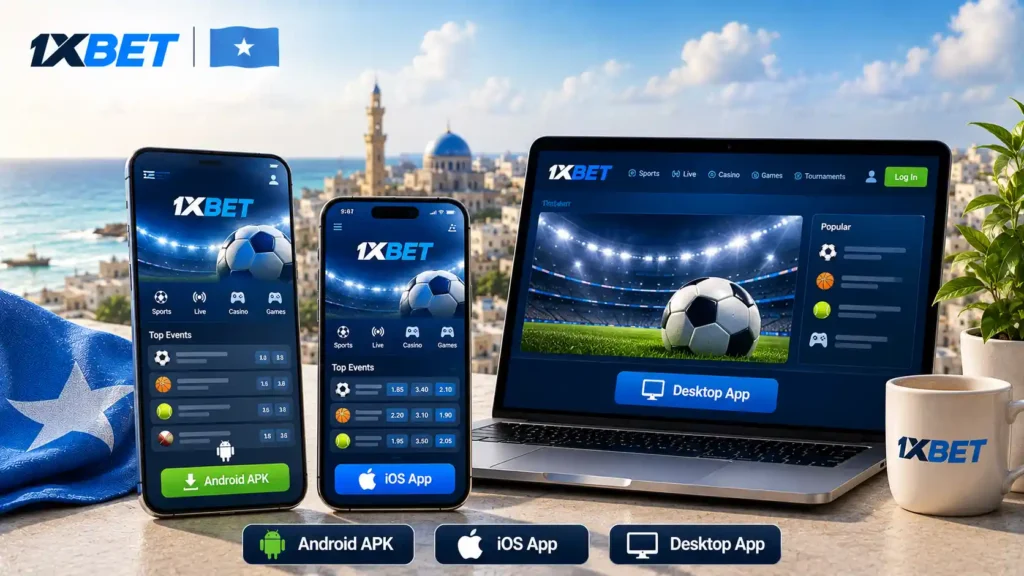 all you need to know about 1xbet apps in Somalia